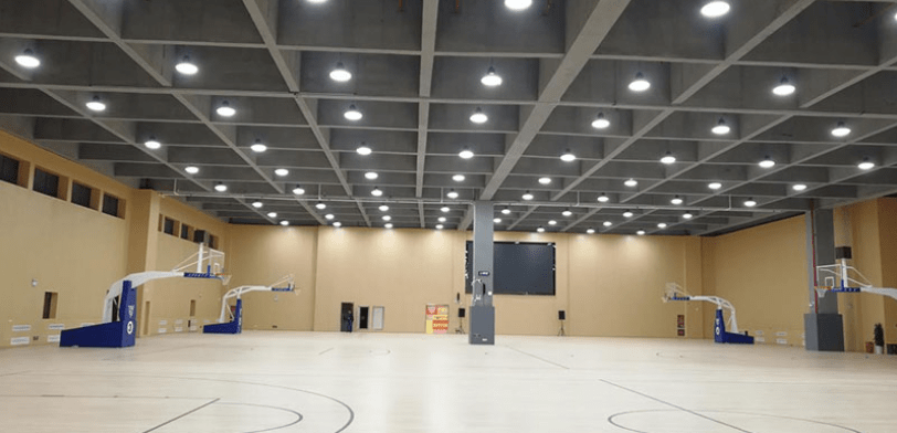 basketball court lights