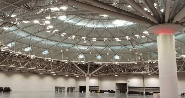 Convention centre lighting