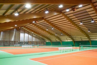 tennis court lighting