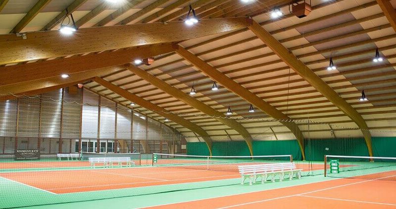 tennis court lighting