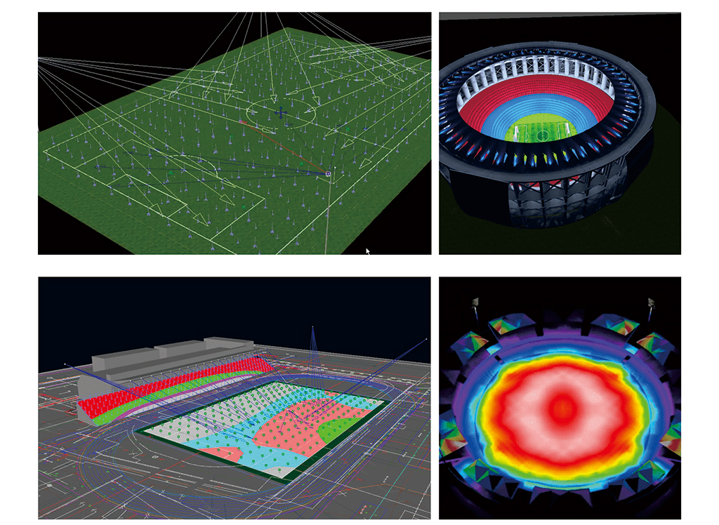 sport lighting free simulation